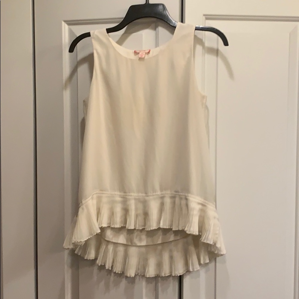 Fancy kids cream top